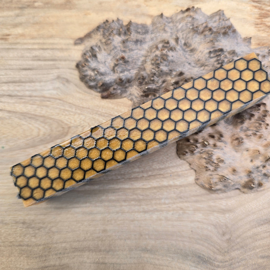 3D Printed Honeycomb Pen Blanks