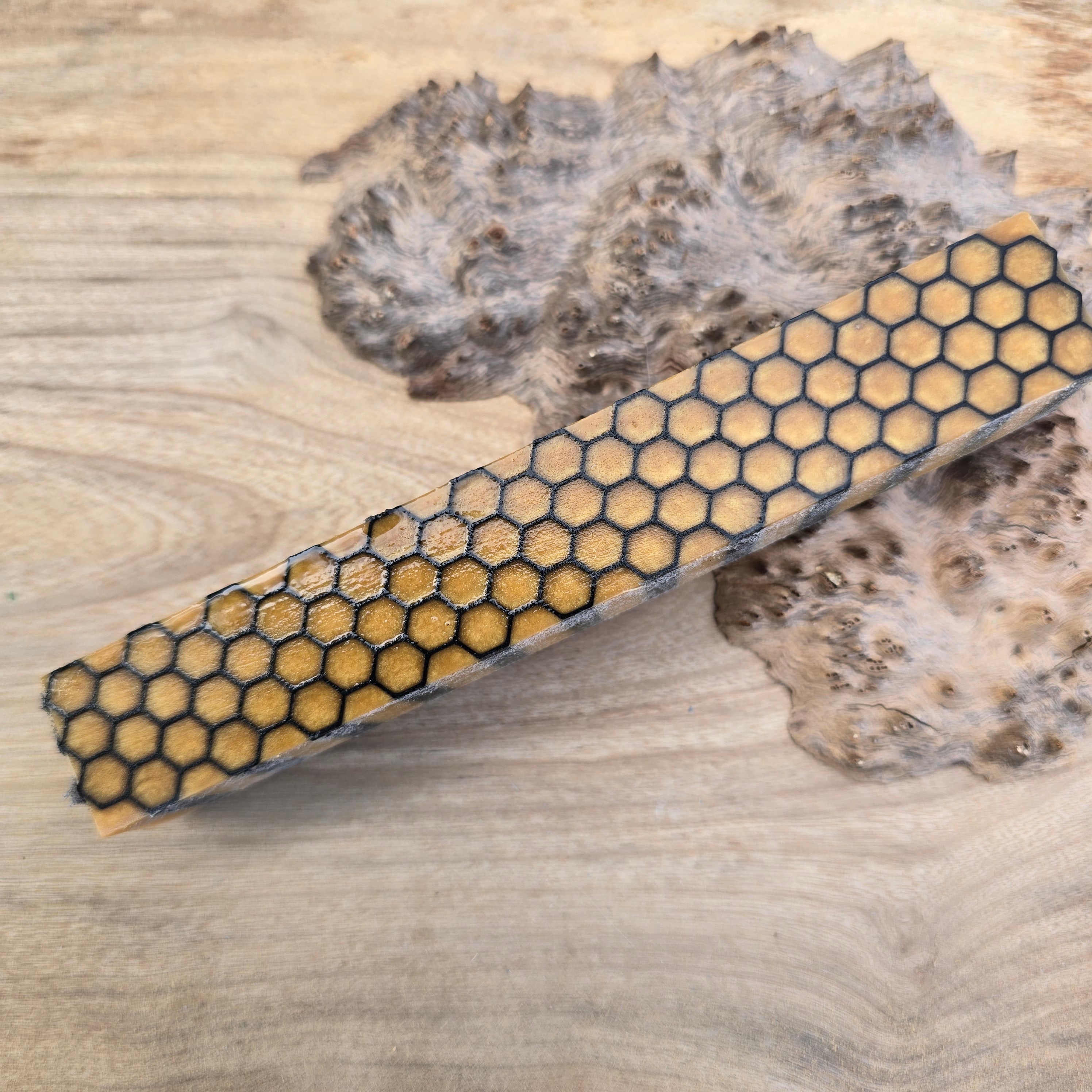 3D Printed Honeycomb Pen Blanks