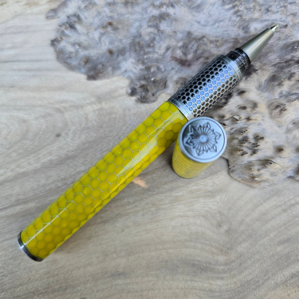 Celestial Hive Rollerball & Fountain Pen Kit