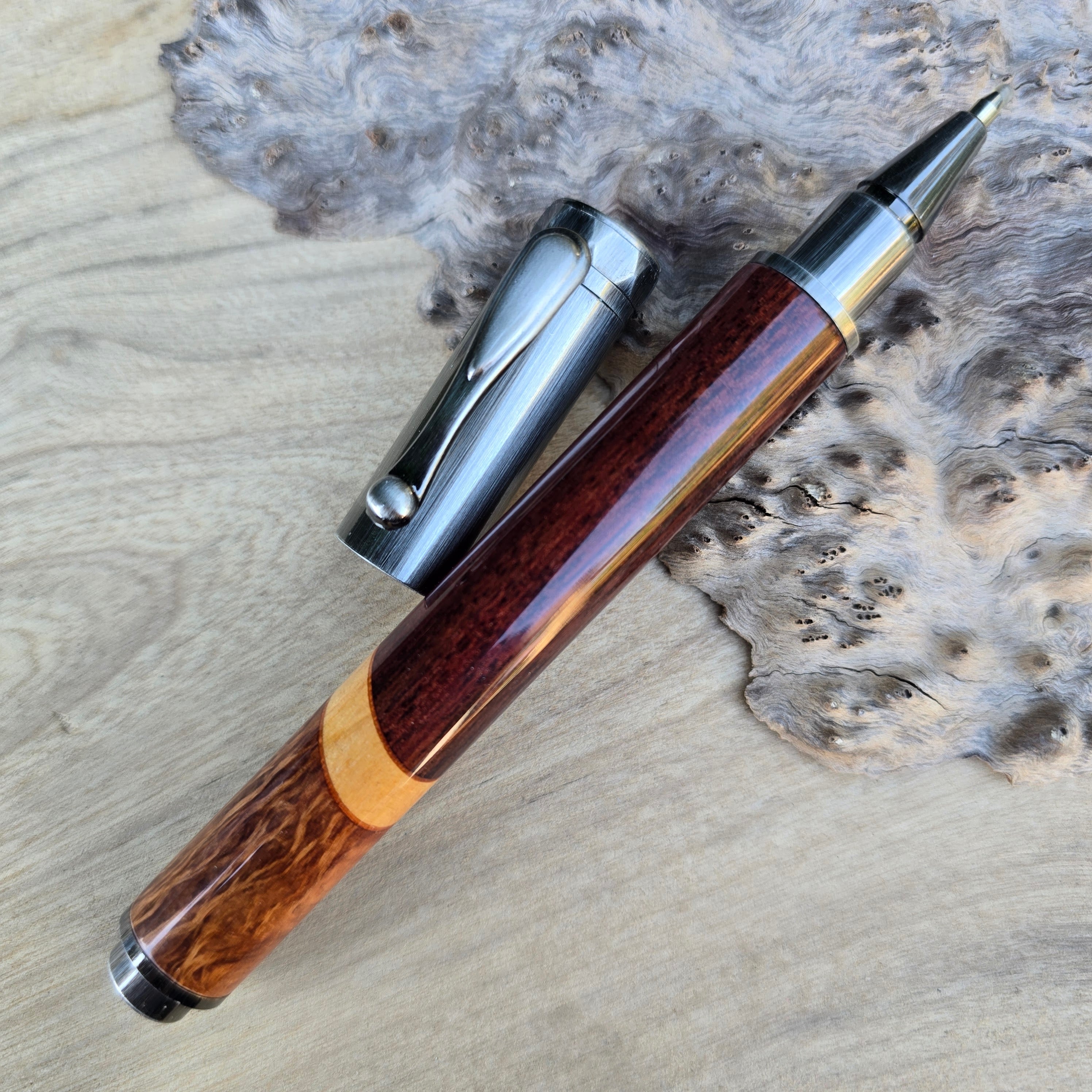 Magnetic Cap Rollerball Pen Kit