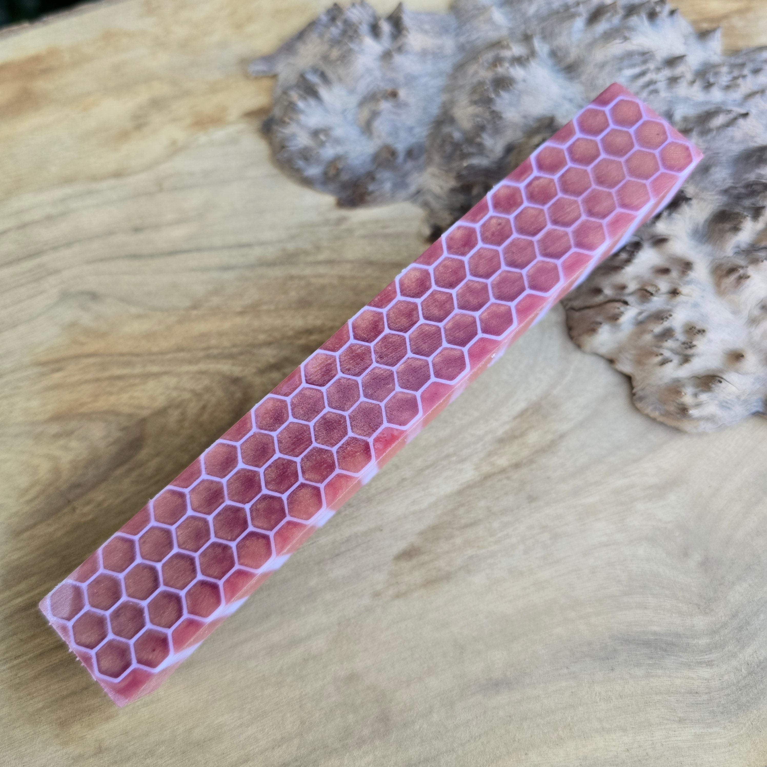 3D Printed Honeycomb Pen Blanks