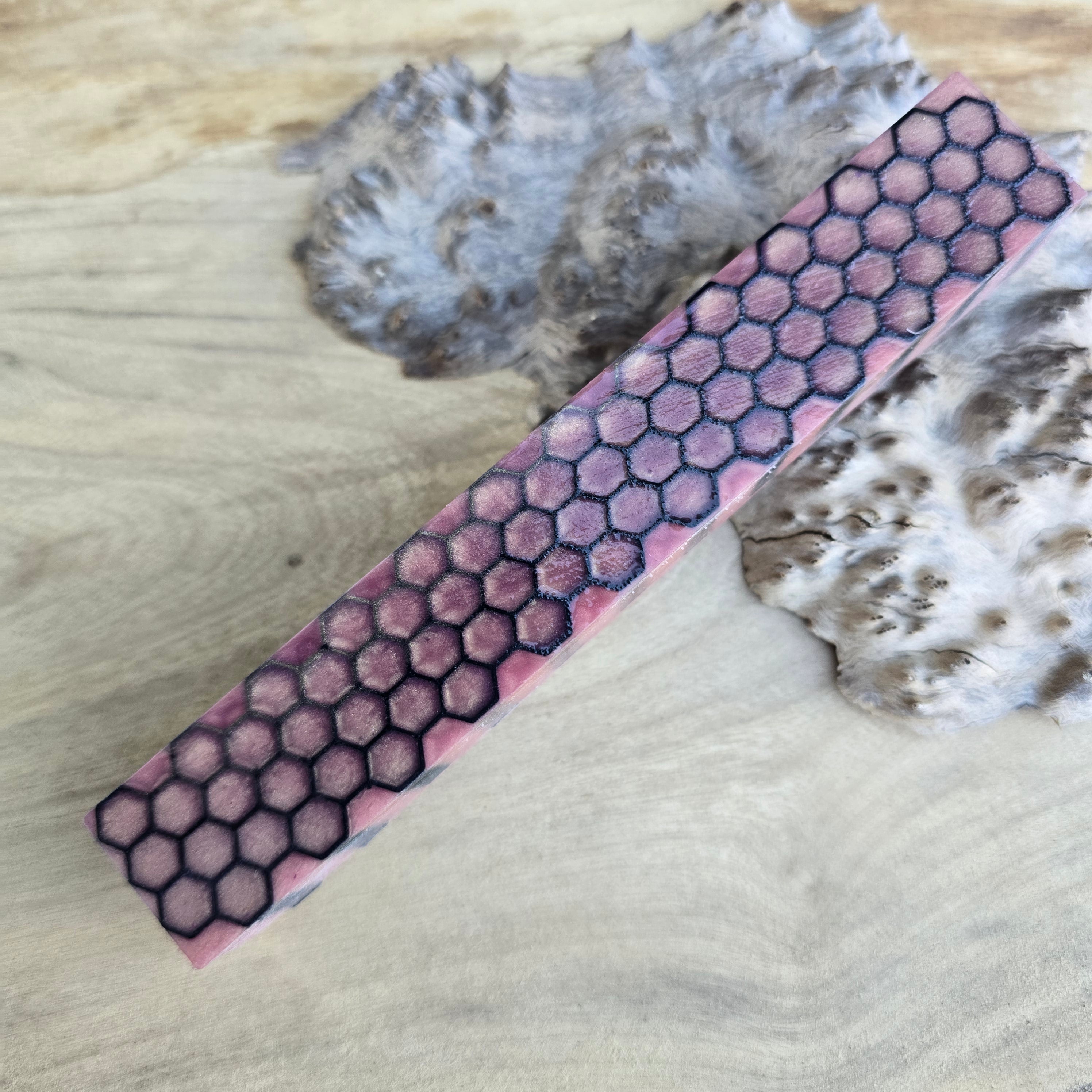 3D Printed Honeycomb Pen Blanks