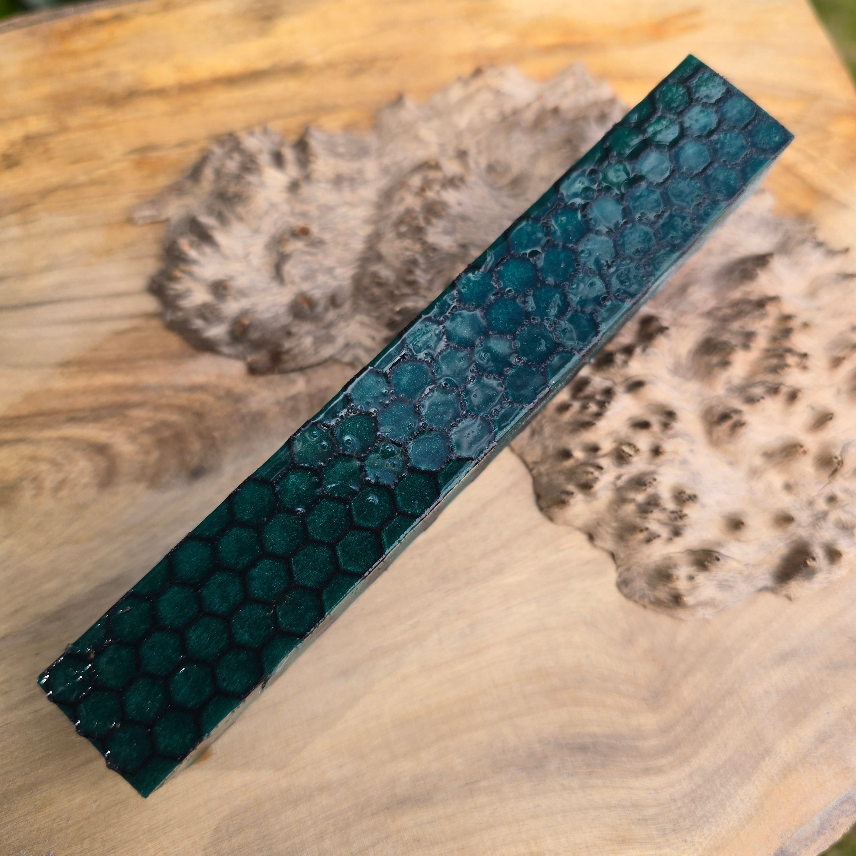 3D Printed Honeycomb Pen Blanks
