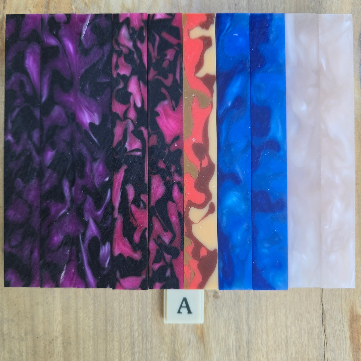 Various Acrylic Pen Blanks (10 Pack)