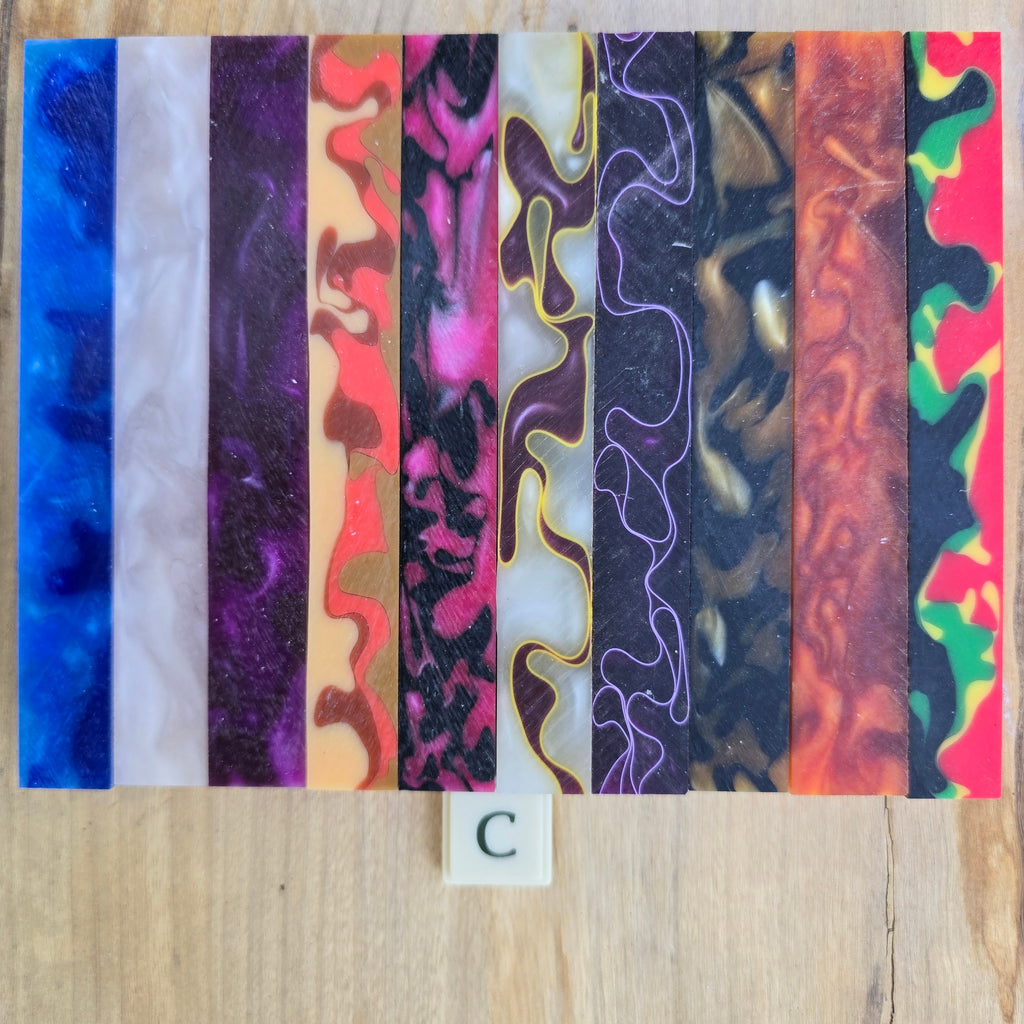 Various Acrylic Pen Blanks (10 Pack)