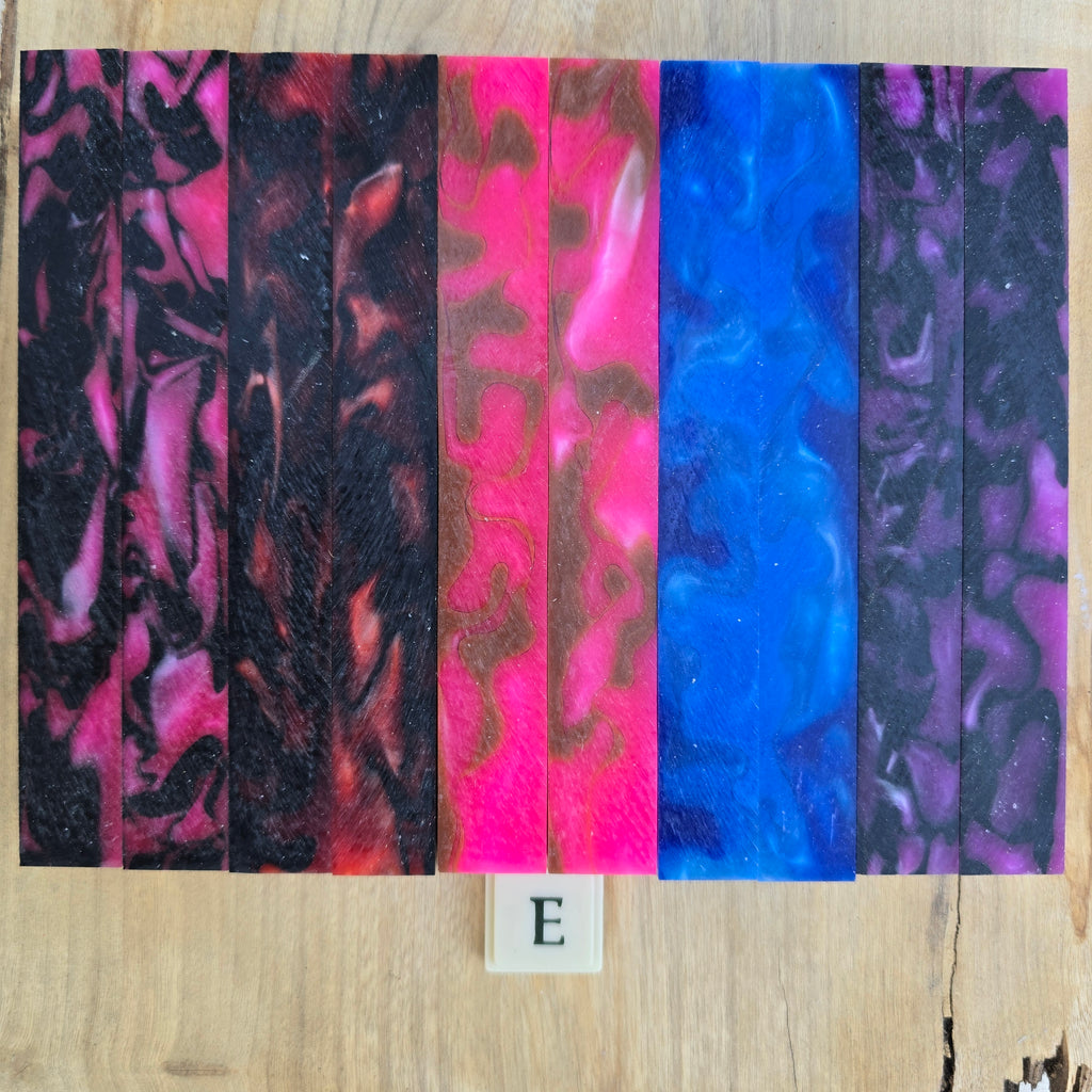 Various Acrylic Pen Blanks (10 Pack)
