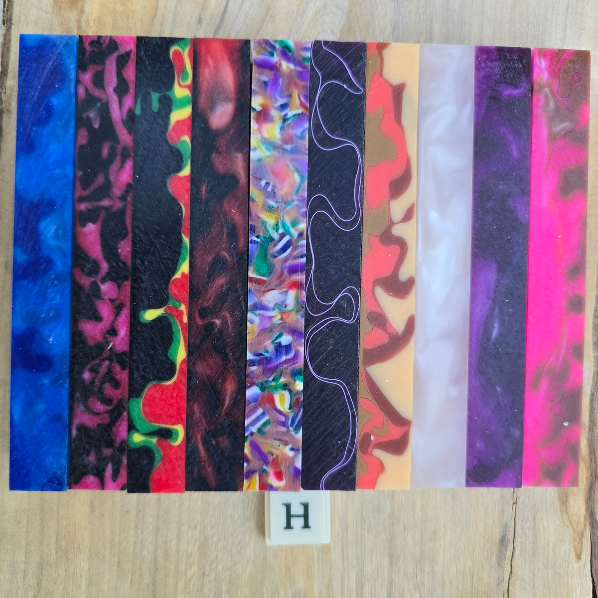 Various Acrylic Pen Blanks (10 Pack)