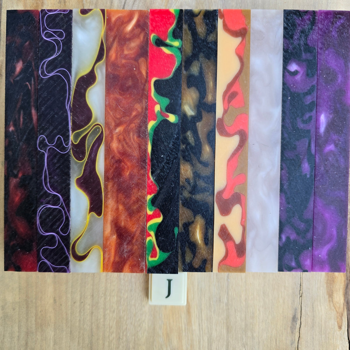 Various Acrylic Pen Blanks (10 Pack)