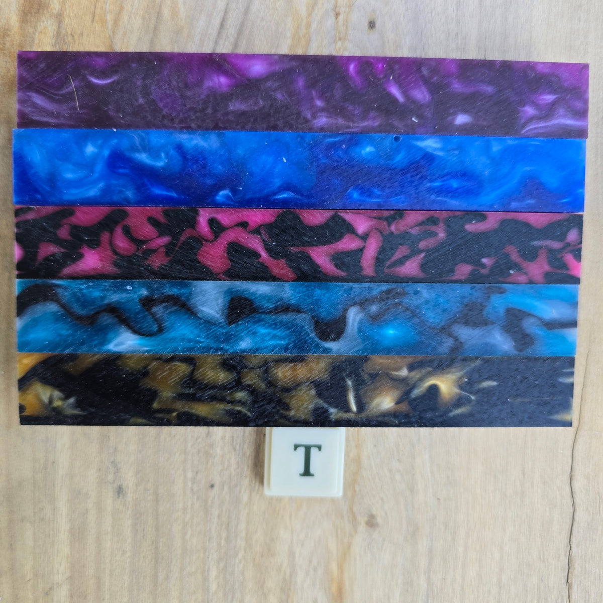 Various Acrylic Pen Blanks (5 Pack)