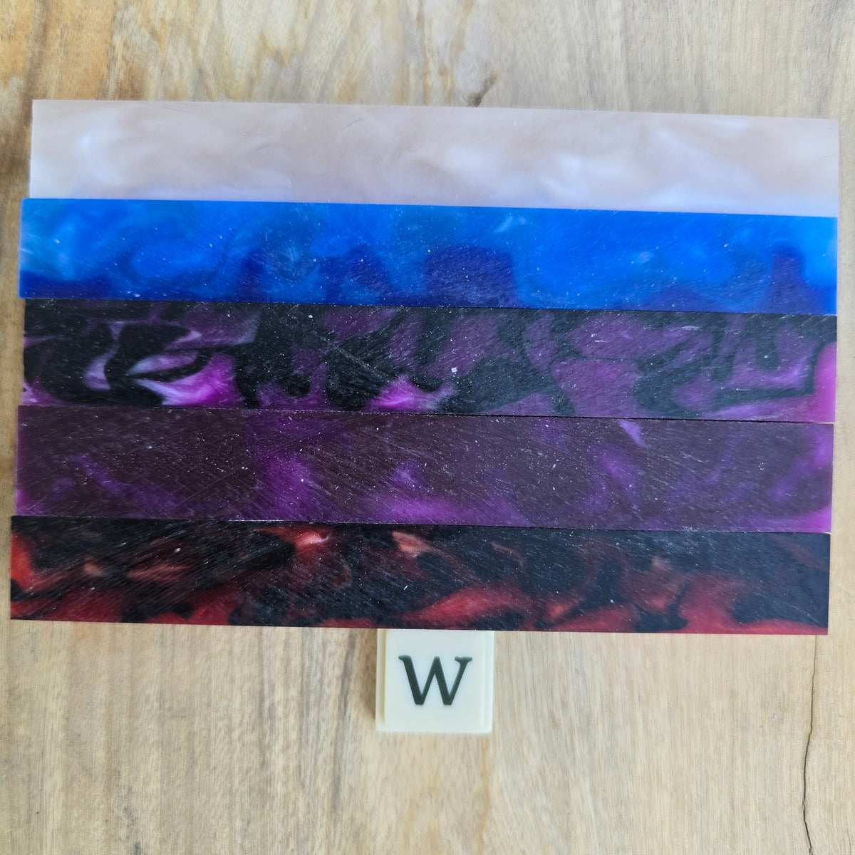 Various Acrylic Pen Blanks (5 Pack)